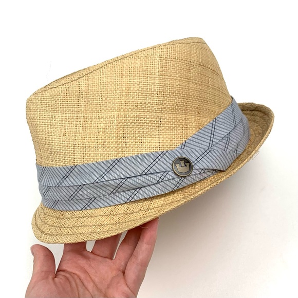 Goorin Bros Hat Straw Fedora Coolridge - Picture 5 of 8